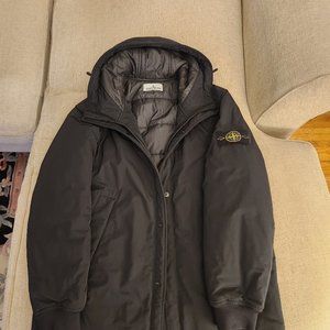 Stone Island Giubbotto Nylon Black Jacket XL